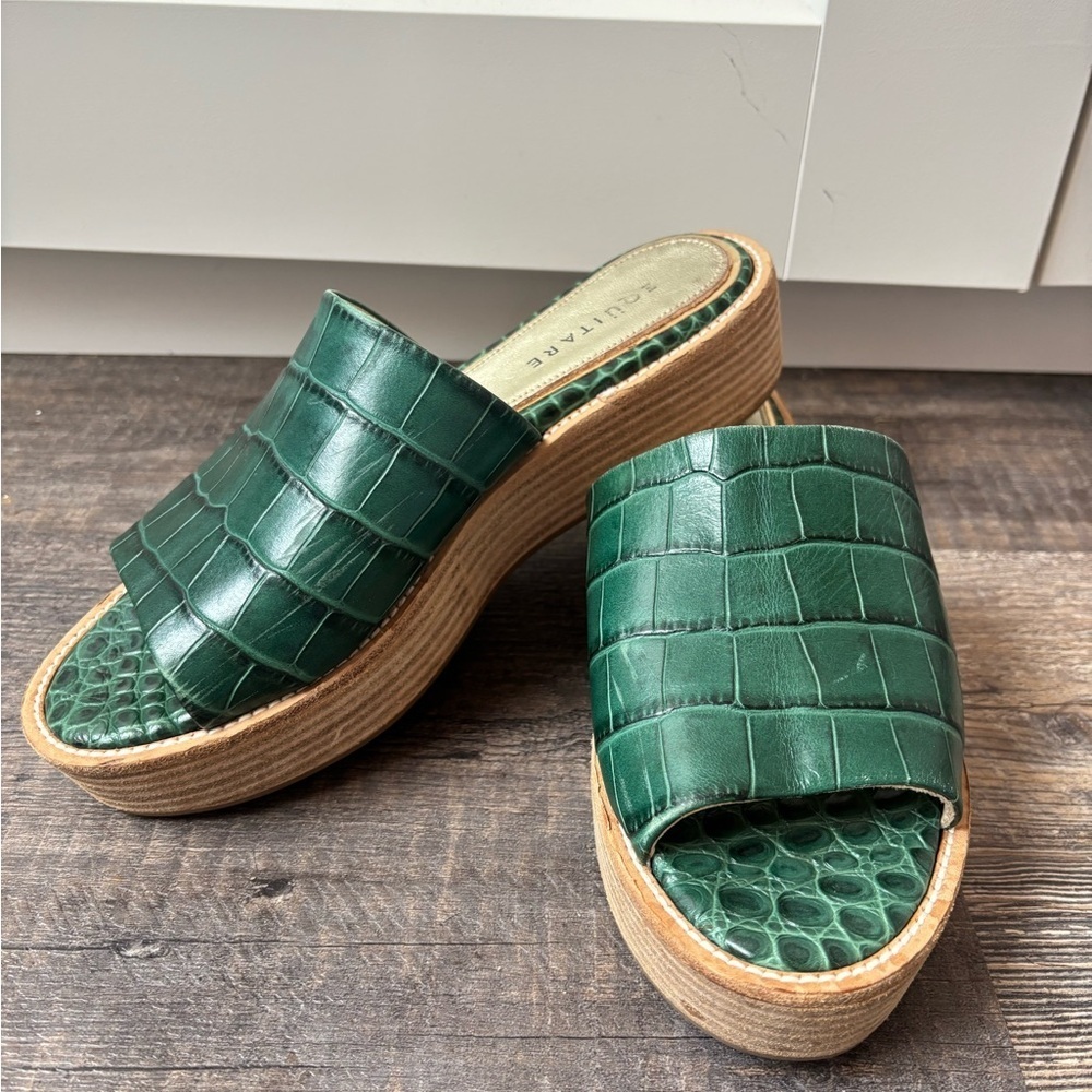 REVOLVE Equitare Platform Slide Sandals